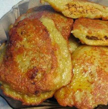 Картофи на тиган с кайма