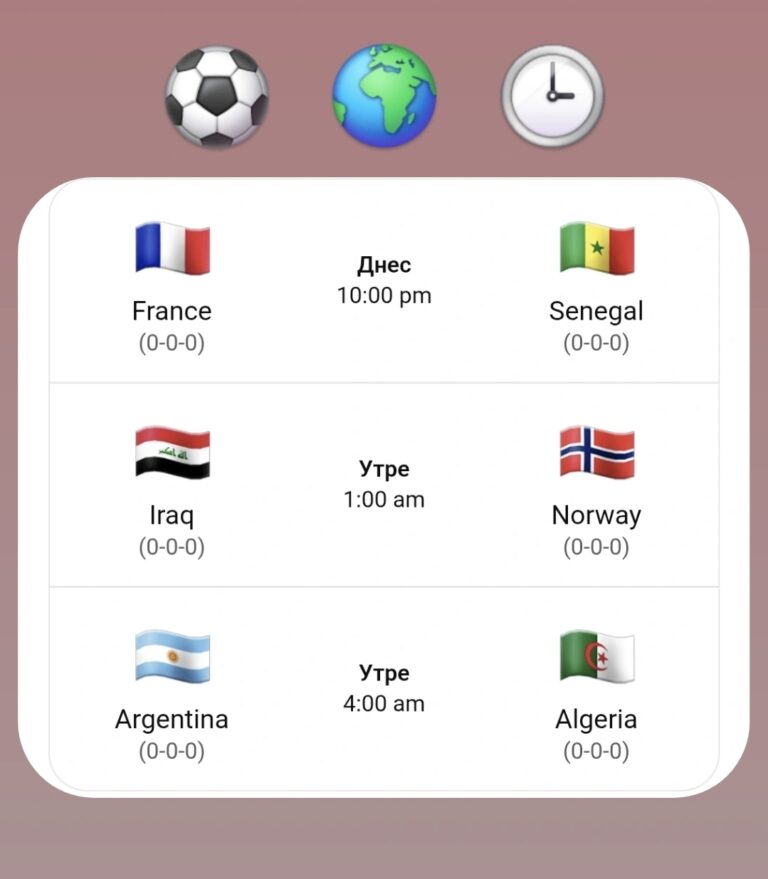 Световно първенство 2026: Програма днес